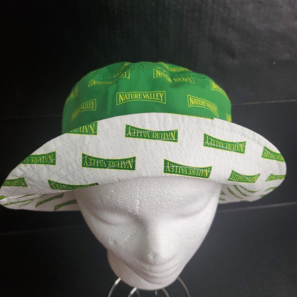 Nature Valley Granola Bars Reversible Bucket Fishing‎ Hat Promotional Two Tone